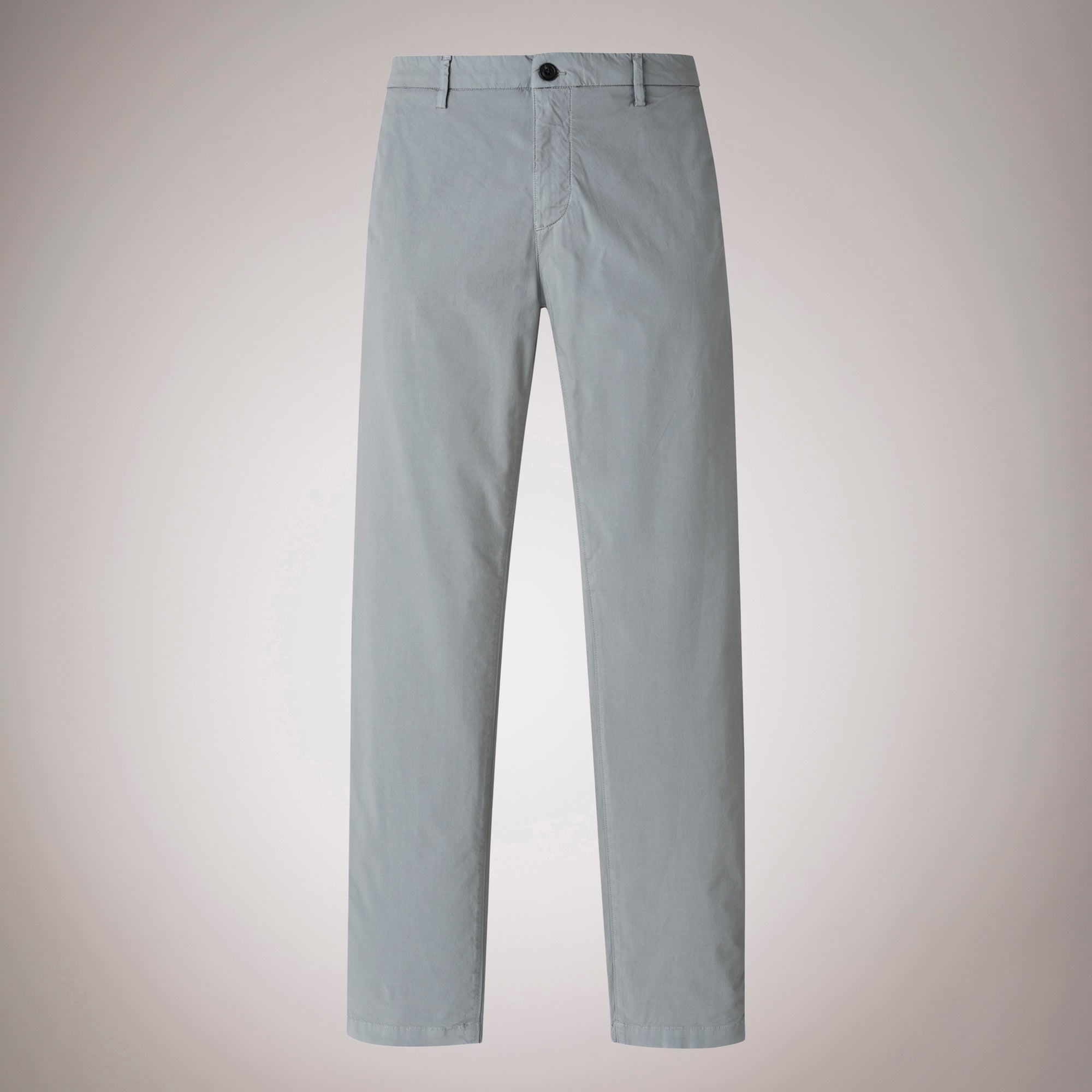 Chino trousers in stretch cotton poplin