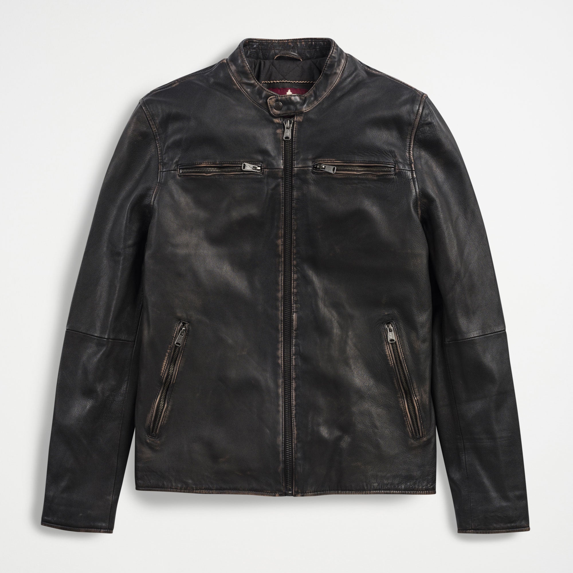 Biker Nero Biker Imbottito Zara Giacca Biker Zara Giubbotto Pelle