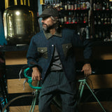 Wool and Linen Trucker Jacket