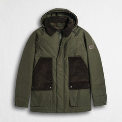Caban in Cotone Cerato British Millerain - Military Green