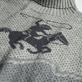 Maglione Jacquard Heritage Western