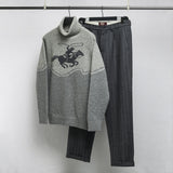 Maglione Jacquard Heritage Western