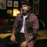 Flannel Check Overshirt