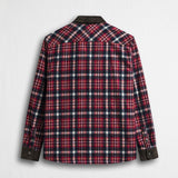 Flannel Check Overshirt