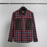 Flannel Check Overshirt