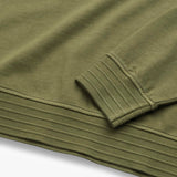 Felpa 100% Cotone Collo Alto con Taschino