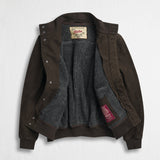 Suede Harrington Jacket