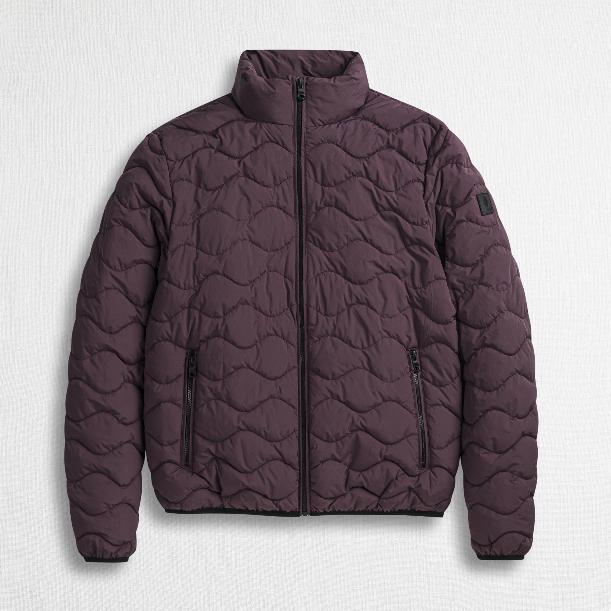 Giubbotto Trapuntato a Onde - Fig