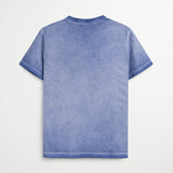 100% Cotton T-Shirt Cold Dyed Vintage Effect