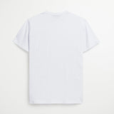 T-Shirt 100% Cotone Jersey Fiammato con Artwork