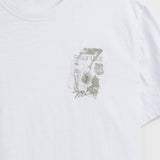 T-Shirt 100% Cotone Jersey Fiammato con Artwork