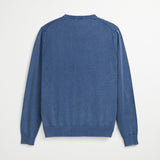 Maglione Girocollo 100% Cotone Tinto in Capo