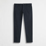 Pantalone Chino in Drill Stretch Slim Fit - Blue Navy