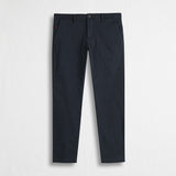 Pantalone Chino in Drill Stretch Slim Fit - Blue Navy