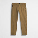 Pantalone Chino in Drill Stretch Slim Fit - Ginger