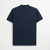 Polo Serafino in Cotone Elasticizzato