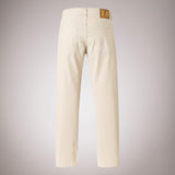 Five-pocket trousers in slim poplin