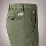 100% Linen Relaxed Fit Chino Trousers