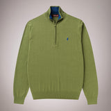 100% Cotton Half Zip Sweater