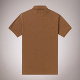 Solid Color 100% Cotton Polo Shirt