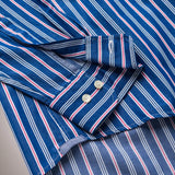 Regimental Striped Shirt 100% Cotton