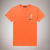 T-Shirt con Disegno Logo 100% Cotone