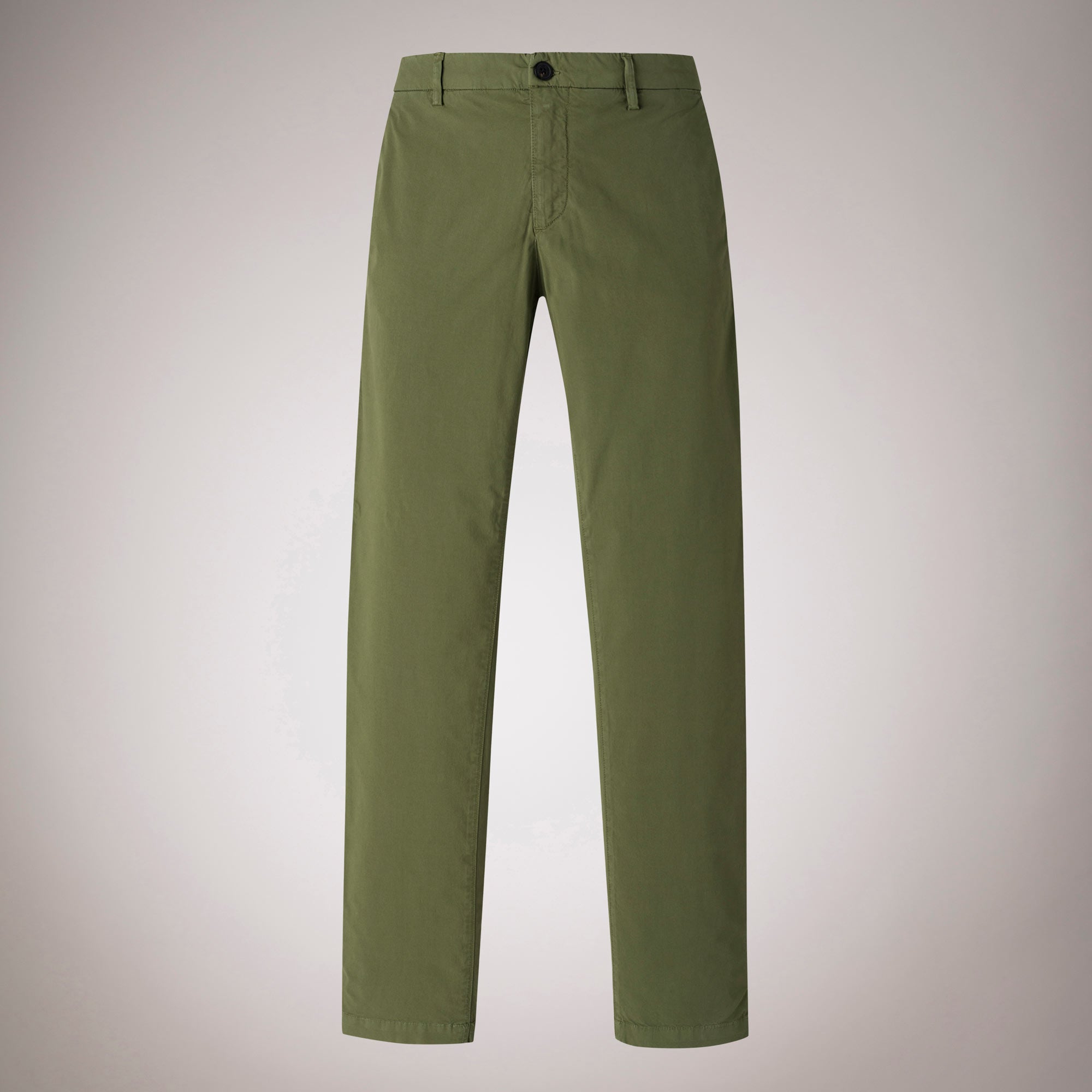 Chino trousers in stretch cotton poplin
