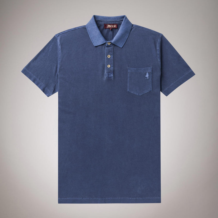 Plain Polo Shirt with Pocket 100% Cotton