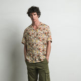 Camicia da bowling con stampa all-over - Cinnamon Floral Print