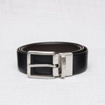 Cintura reversibile 100% pelle - Fudge Chocolate