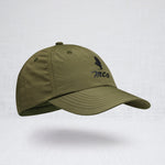 Cappellino baseball in tela parachute - Dark Olive