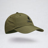Cappellino baseball in tela parachute - Dark Olive