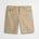 Pantalone corto in popeline di cotone stretch - Khaky