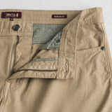 Pantalone corto in popeline di cotone stretch - Khaky