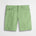 Pantalone corto in popeline di cotone stretch - Light Green