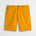 Pantalone chino corto in gabardina stretch - Gold Yellow