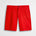 Pantalone chino corto in gabardina stretch - Spice Orange
