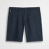 Pantalone chino corto in gabardina stretch - Navy Blue