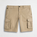 Bermuda cargo in gabardina stretch - Khaky