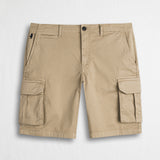 Bermuda cargo in gabardina stretch - Khaky