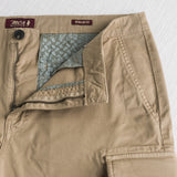 Bermuda cargo in gabardina stretch - Khaky