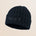 Berretto Beanie a Coste in Poliestere Riciclato fronte - Navy Blue