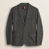 Blazer in Misto Lana Herringbone fronte - Red Herringbone