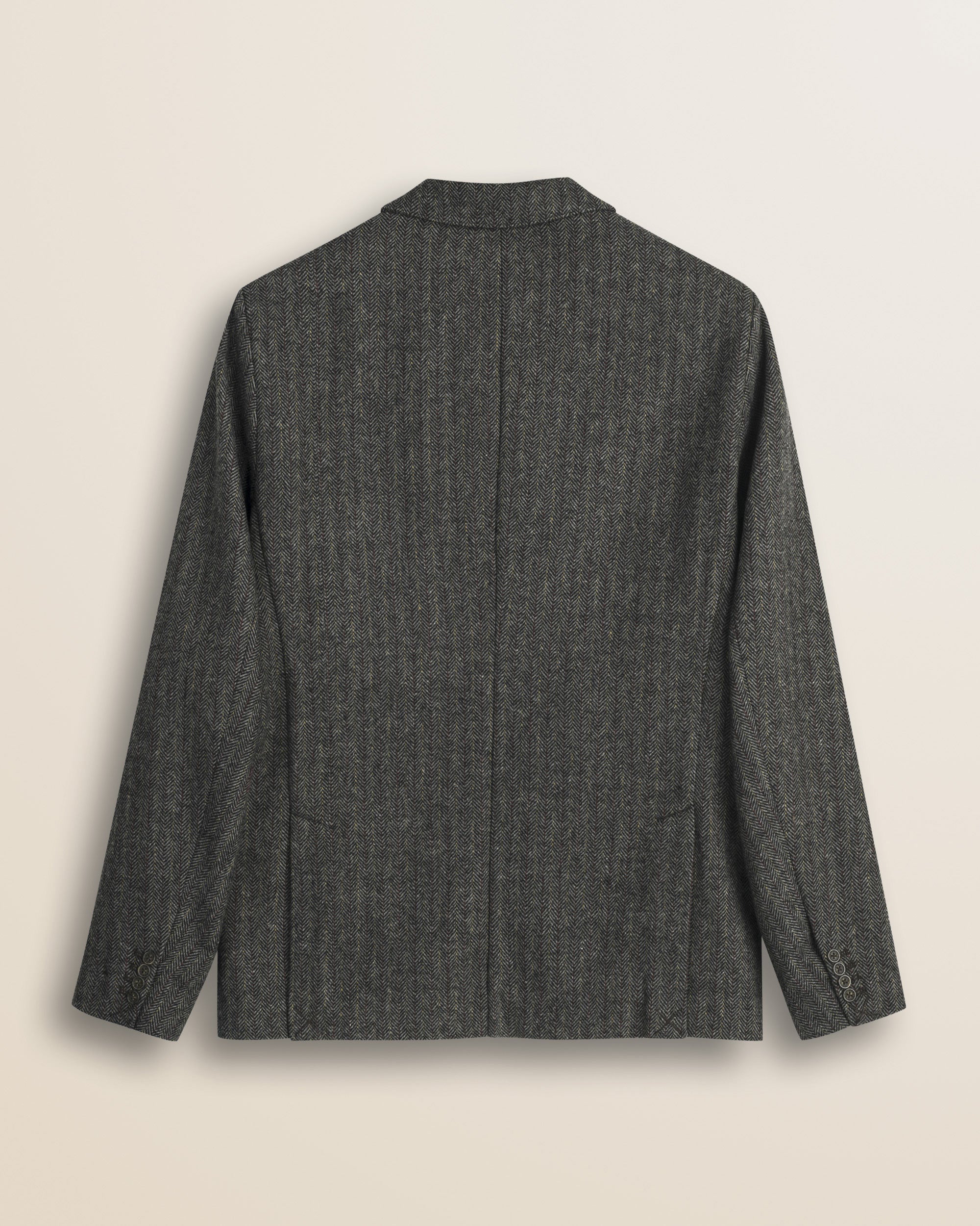 Blazer in Misto Lana Herringbone retro - Red Herringbone