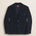 Blazer in Velluto a Coste Larghe fronte - Navy Blue