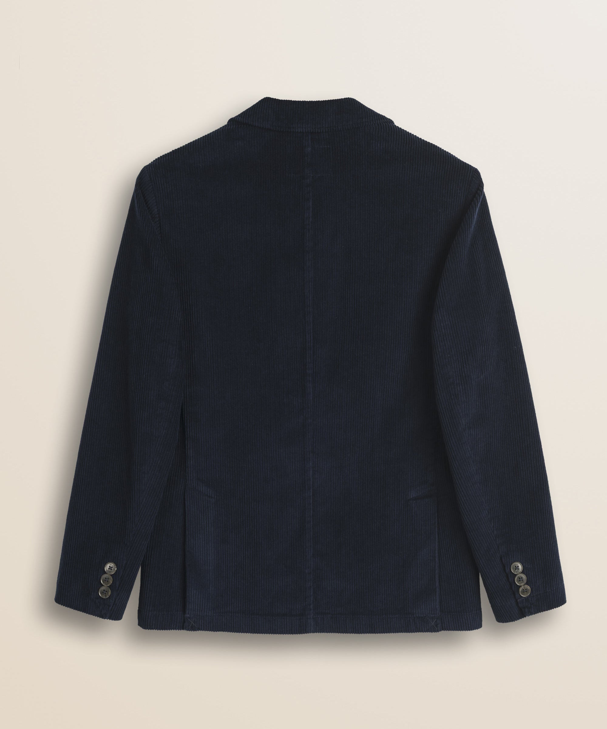 Blazer in Velluto a Coste Larghe retro - Navy Blue