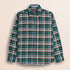 Camicia Workwear in Flanella a Quadri fronte - Atlantic Deep Check