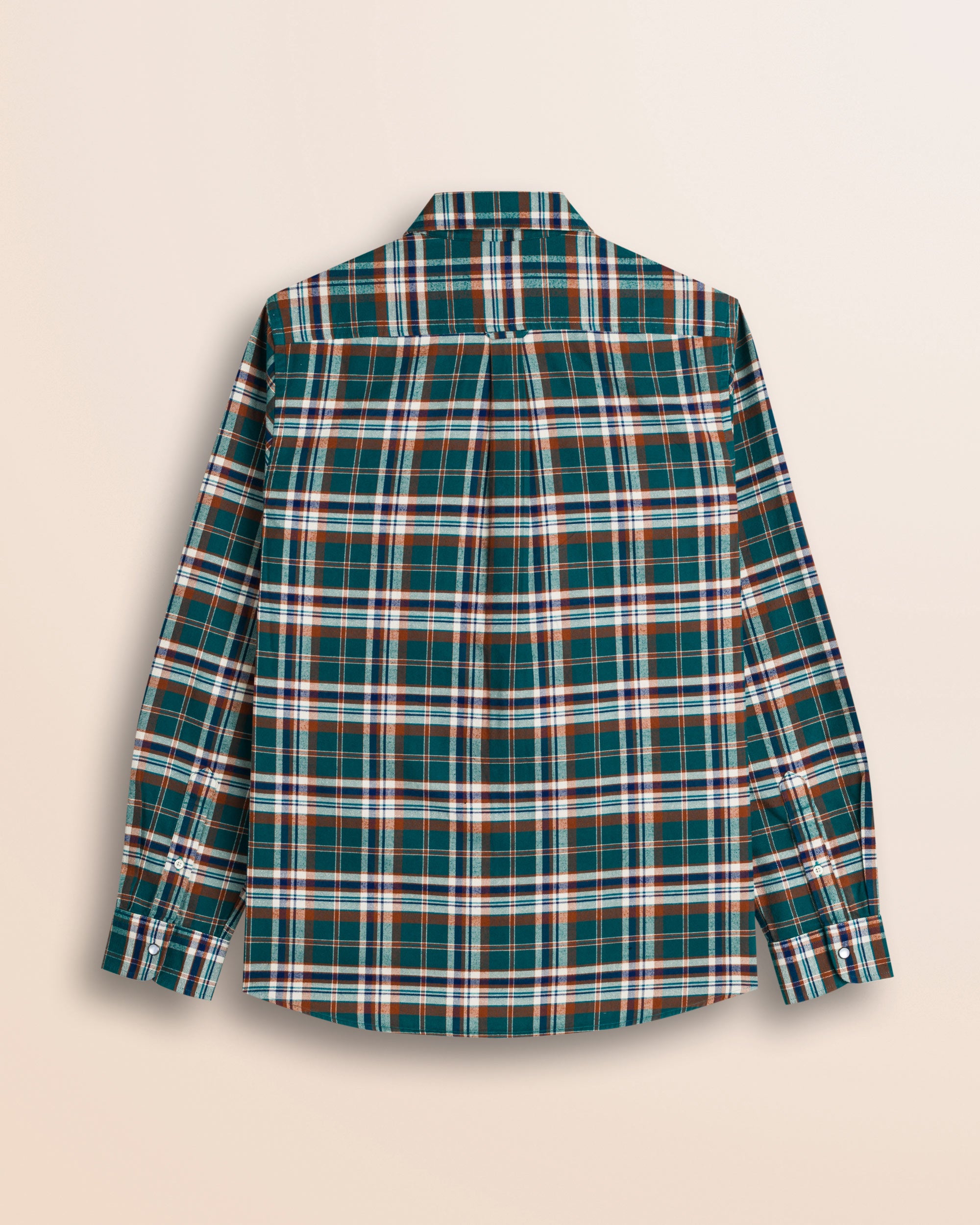 Camicia Workwear in Flanella a Quadri retro - Atlantic Deep Check