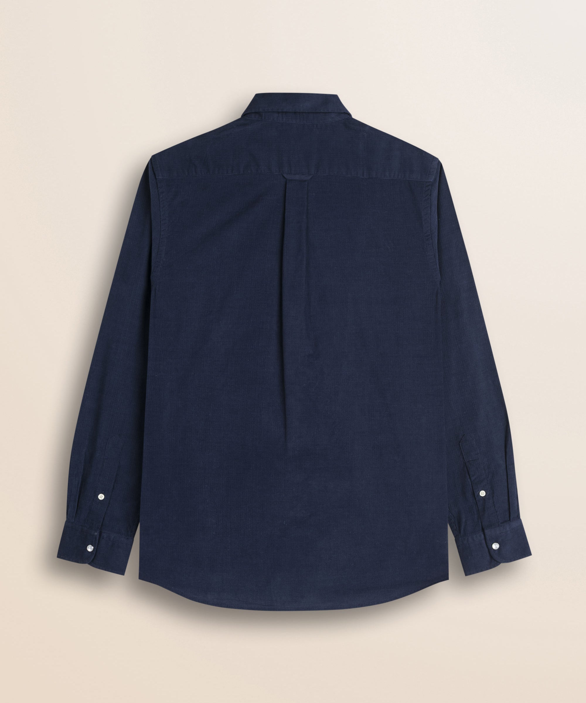Camicia Workwear in Velluto a Coste retro - Navy Blue
