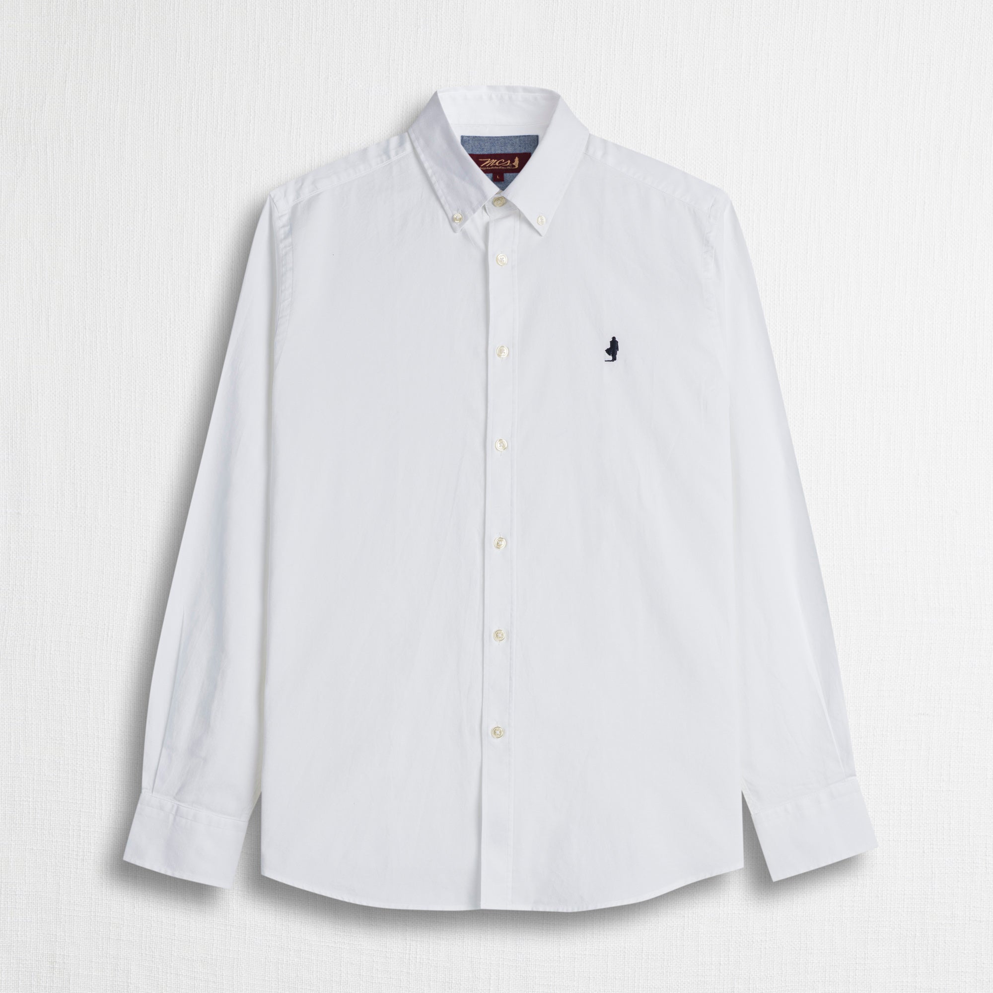 Camicia Oxford 100% Cotone - White